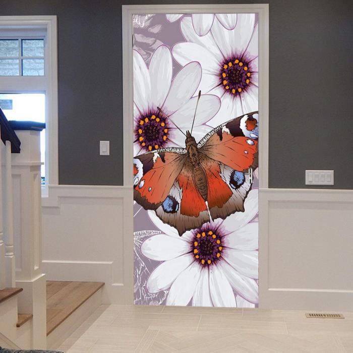 A.Monamour Sticker Porte Autocollant Poster De Porte 3D L A.Monamour Sticker Porte Autocollant Poster De Porte 3D L