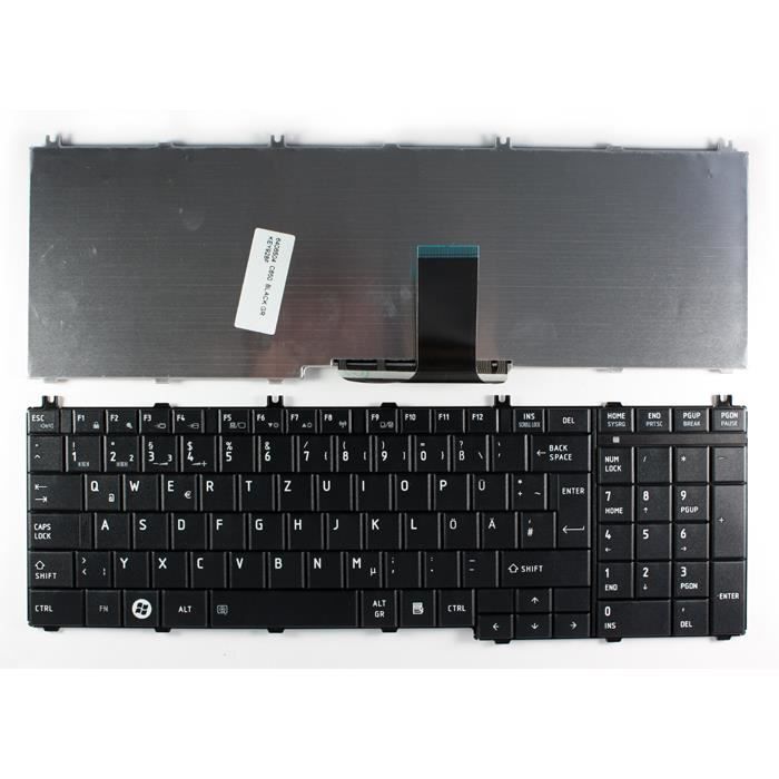 Clavier AZERTY Neuf Pour Toshiba Satellite Pro C660D – Noir, Compatible Et Prêt à Installer