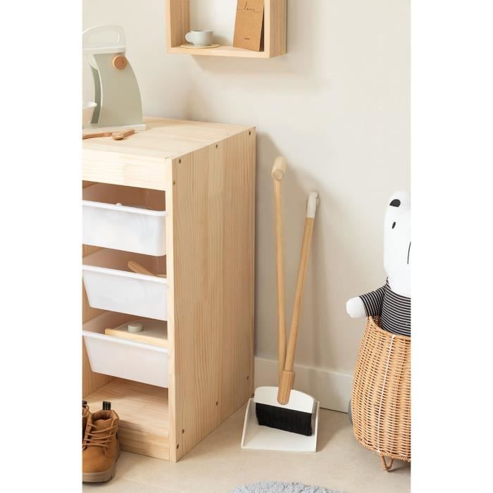Balai Et Pelle En Bois Pour Enfant Jeu D Imitation Eden Mobilier Tendance Cdiscount Jeux Jouets