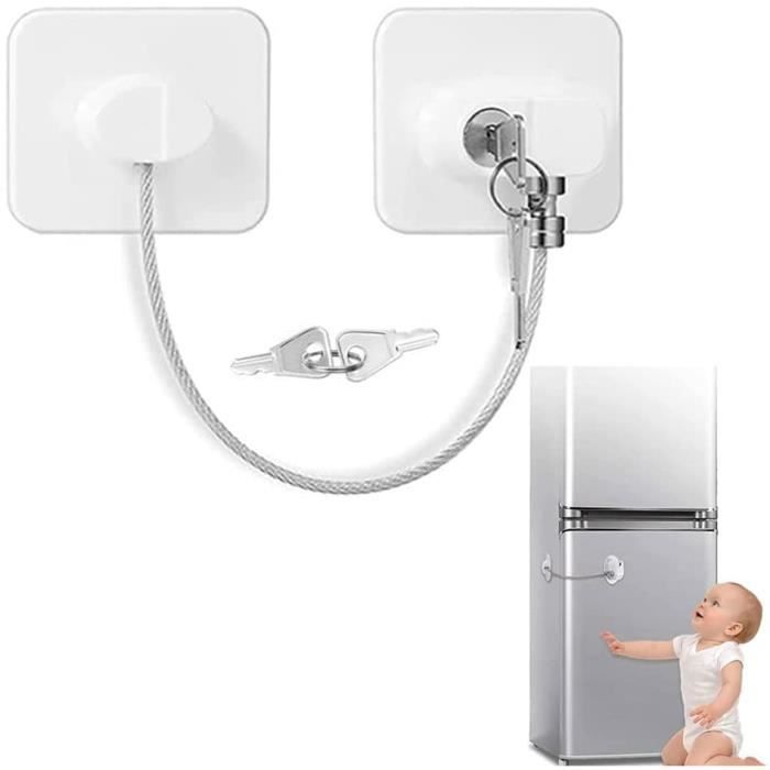 Mini serrures de réfrigérateur pour enfants armoire de protection pour bébé Frigo  Serrure pour tiroir