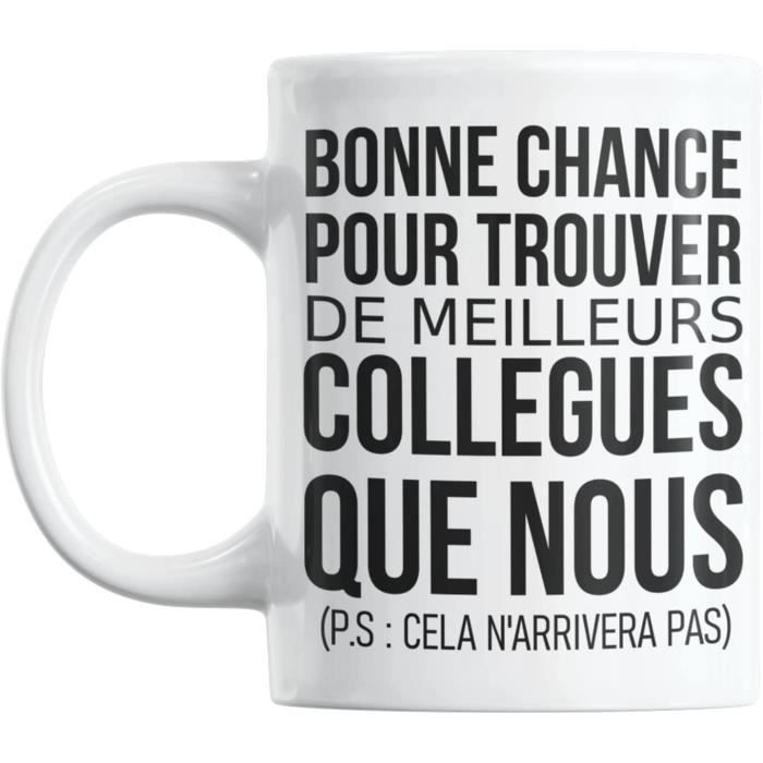 Collegue Noel Cadeau Collègue Depart Travail Tasse Cdiscount