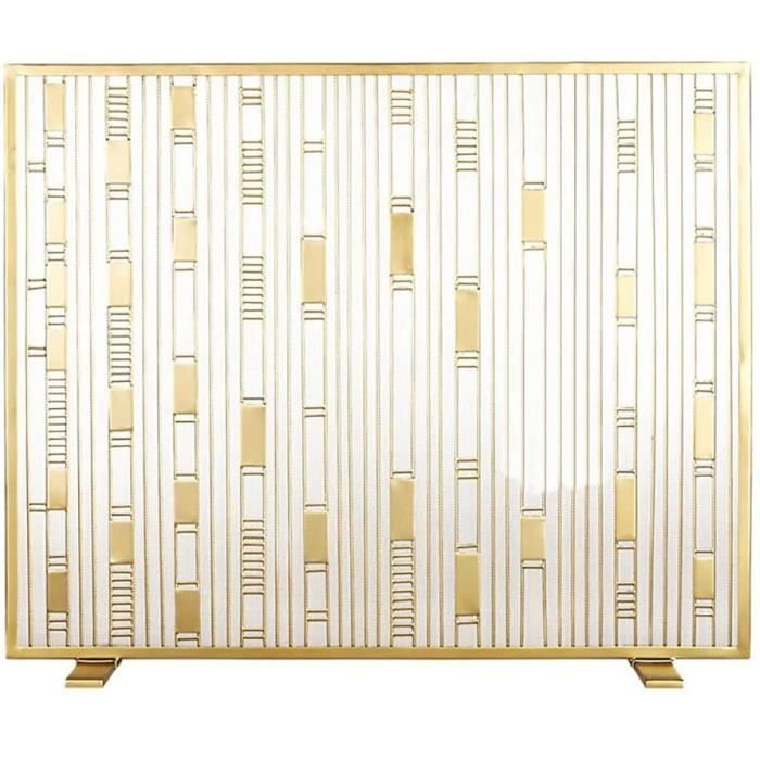 Pare-étincelle pour braséro, acier naturel, 69cm de diamètre, en maille