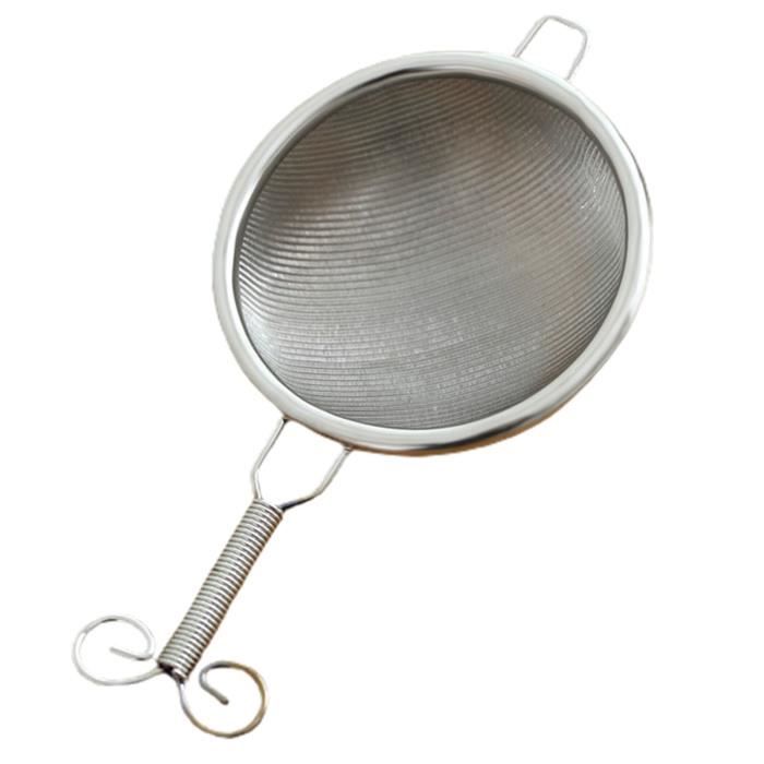 Filtre en Acier Inoxydable Petit Skimmer pour Cocktails Herbes Boissons Café Argent Passoire Louche Rust Proof Fin Passoire Ohomr Passoire à thé Filtre en Acier Inoxydable Petit Skimmer pour Cocktails Herbes Boissons Café Argent Passoire Louche Rust Proof Fin Passoire Ohomr Passoire à thé