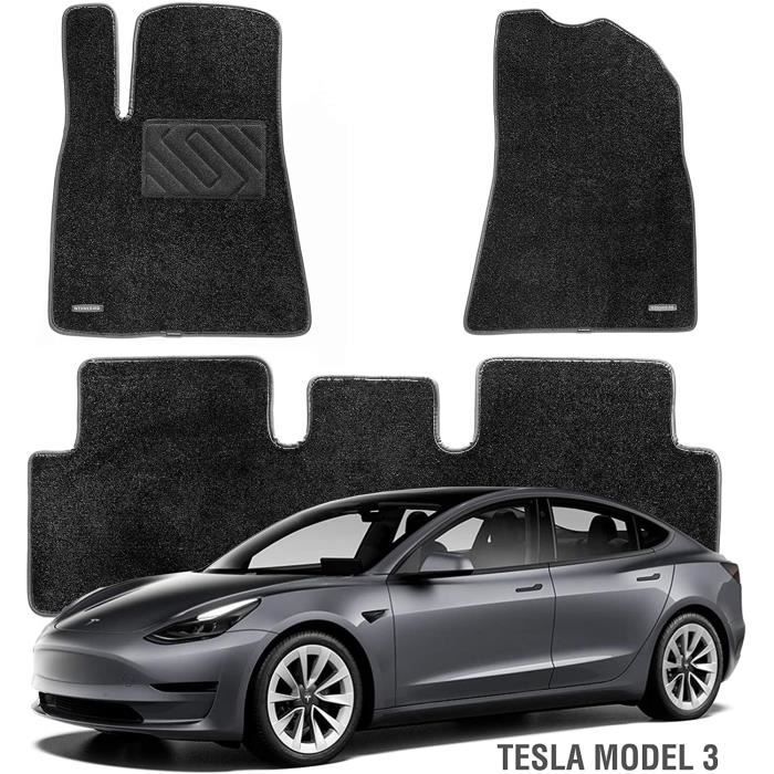 Tapis de Sol pour Tesla Model 3 2017-2022, Accessoires indispensables pour Tesla  Model 3 - Noir A249 - Cdiscount Auto