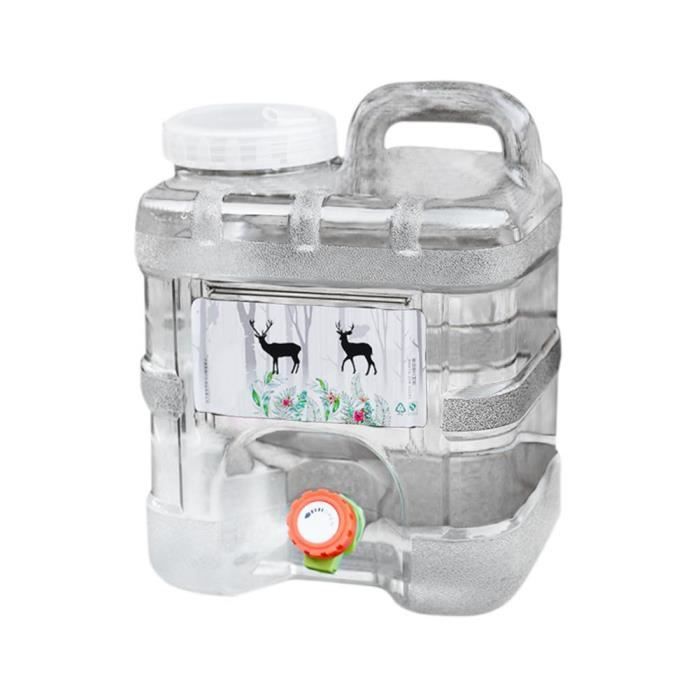 Bidon Eau Potable 20L avec Robinet Qualité Alimentaire Sans BPA Camping