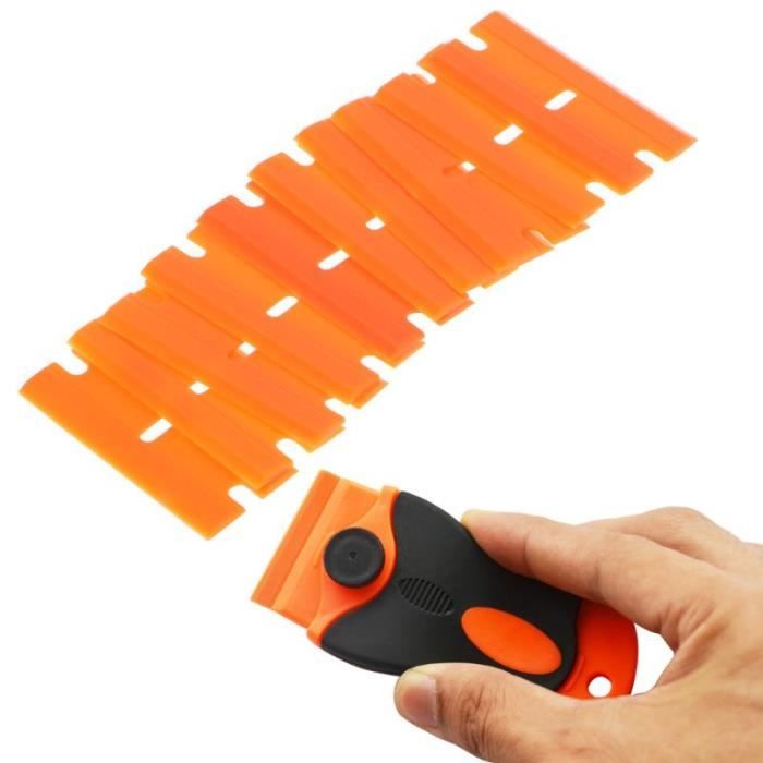 Grattoir à autocollants, pour enlever les étiquettes, nettoyer les
