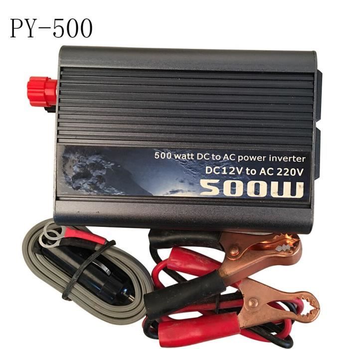 Convertisseur De Puissance Universel Pour Voiture - Onduleur 4 Ports - Neuf