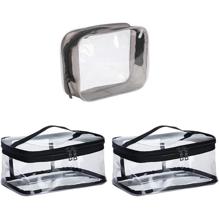 pochette transparente avion