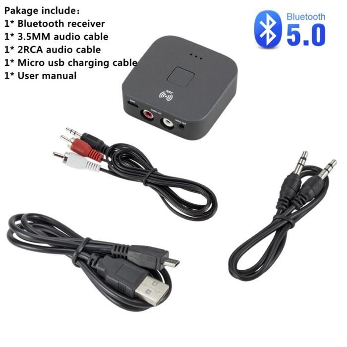 Adaptateur Bluetooth,Récepteur Audio Bluetooth 5.0,téléphone Portable