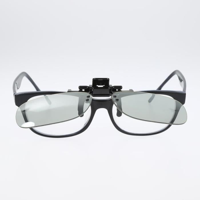 Lunettes 3D Clip circulaire polarise pour lunettes 3D nouveau pour Film 3D pour television cinema IMAX maison B557821865 Cdiscount TV Son Photo