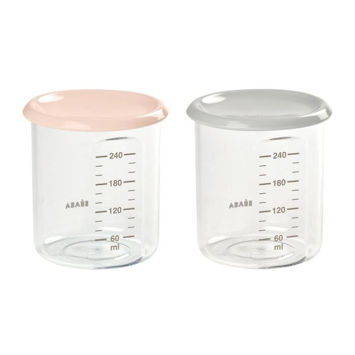 Beaba Lot De 2 Maxi Portions Tritan Pot De Conservation Bebe Plastique Premium 2 X 240ml Nude Grey Cdiscount Puericulture Eveil Bebe Beaba Lot De 2 Maxi Portions Tritan Pot De Conservation Bebe Plastique Premium 2 X 240ml Nude Grey Cdiscount Puericulture Eveil Bebe