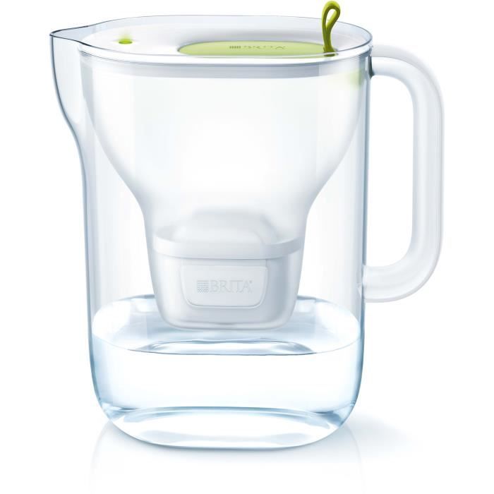 Brita Carafe Filtrante Style Vert 1 Cartouche De Rechange