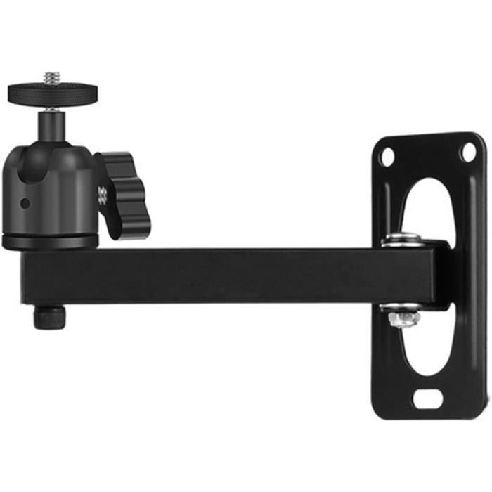 Support Plafond Projecteur Réglable 360° – Filetage 1/4" Universel – Mural & Plafond