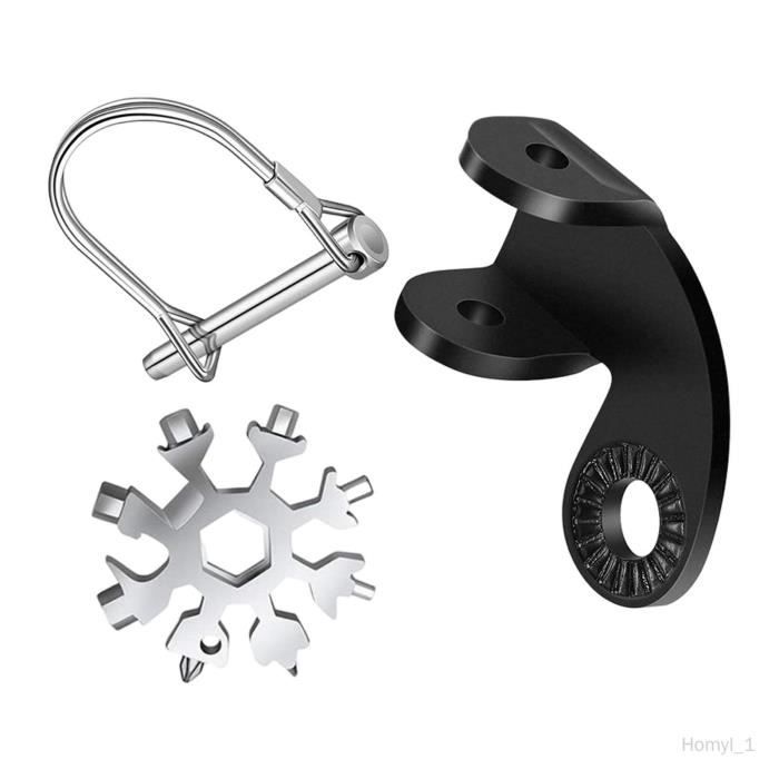 Attelage De Remorque Vélo Pour Bébé - Adaptateur Fixation Acier Robuste