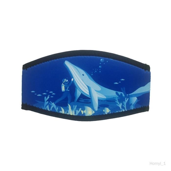 Snorkeling Cover Head Strap Protection Masque de plongée Slap Straps