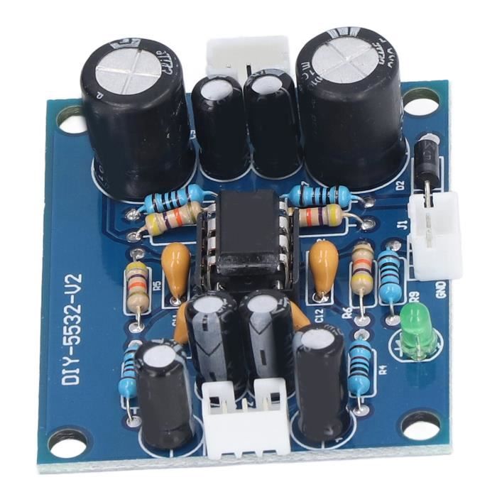 Module Préamplificateur Microphone AD828 - 2 Canaux - Pour Instruments De Musique