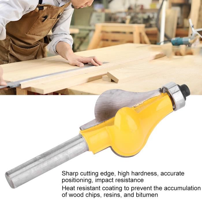 Mèche De Routeur à Joint De Doigt 8mm - Fraisage Bois Tenon Pour Joints Bord à Bord