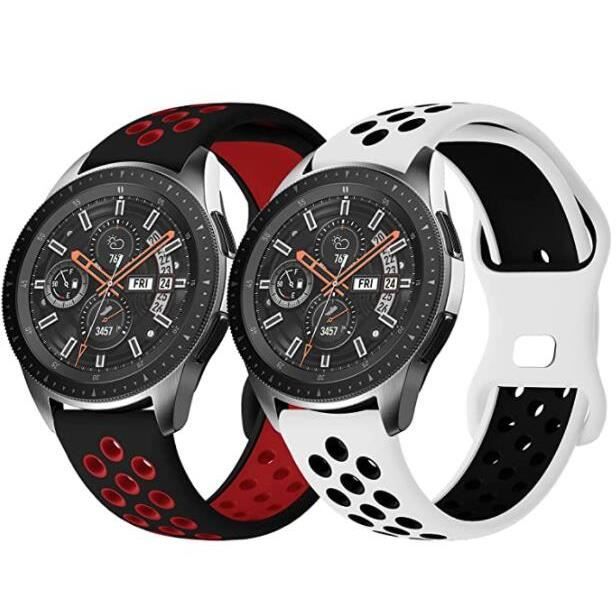 2 Pi ces Samsung Galaxy Watch 46mm Bracelet Gear S3 Frontier