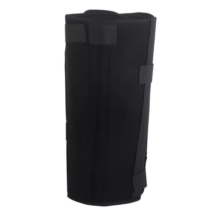 Genouillères Réglables Hiver Chaudes Doubles Polaire - Soutien Articulaire Confortable Homme Femme
