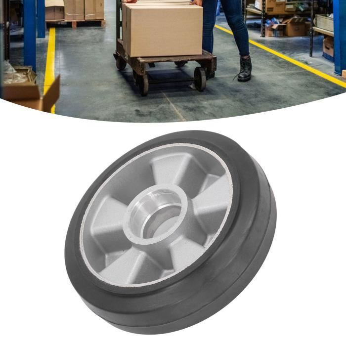 Roulettes En Nylon Pour Chariot élévateur / Transpalette - 180 X 50 Mm, Avec Roulement à Billes, Lot De 2