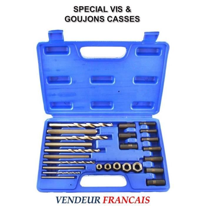ONEVER 11pcs Boulon de d/écolleur de boulon d/écrou Extracteur de verrouillage Verrouillage de boulon de prise Verrouillage Ensemble de boulon de d/égraissage endommag/é