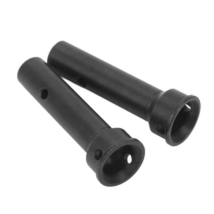 Jeu D'Essieux Avant Métal CVD NHX - 2 Pièces Rouge - Pour Traxxas Slash 4x4