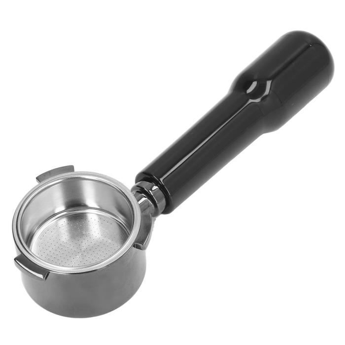 Porte-Filtre Sans Fond 58mm BAOFUYA - Poignée Bois Pour Machine GAGGIA, Extraction Pro Café