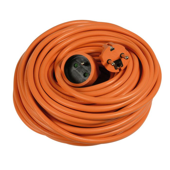 Prolongateur 20 m 3X1,5 mm² Orange