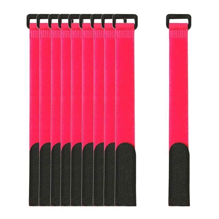 Sangles Réutilisables Pour Canne à Pêche – 2 Pièces – Support Polyvalent – 25x3cm