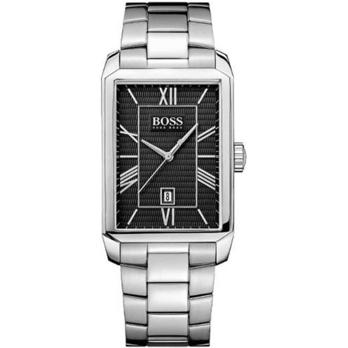 Hugo Boss Hommes Squelette Automatique Montres bracelet avec bracelet en  Acier Inoxydable -