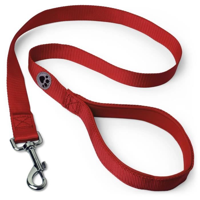 Comparer les prix de Laisse pour Chien avec Poignée Rembourrée Souple - IGADGITZ - U7159 - Rose - Petit - Polyester - Extérieur