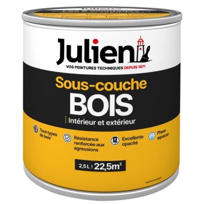 Peinture sol intérieur/extérieur Colours blanc brillant laque 2,5L