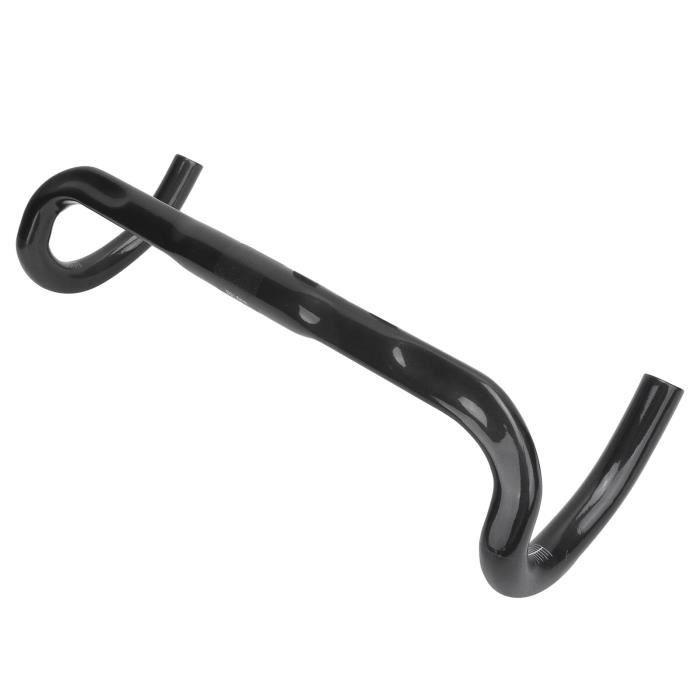 BIKECO Guidon de vélo de route intégré Drop Bar 6D en carbone UD