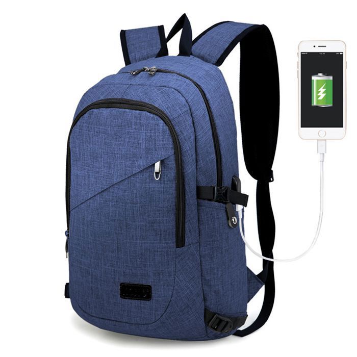 Sac à Dos - KONO - Kono - Antivol - Port USB - Pour ordinateur 15 6 Sac à Dos - KONO - Kono - Antivol - Port USB - Pour ordinateur 15 6