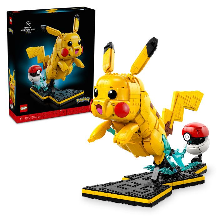 LEGO Pokémon Pikachu et Poké Ball 72152 - vue 8