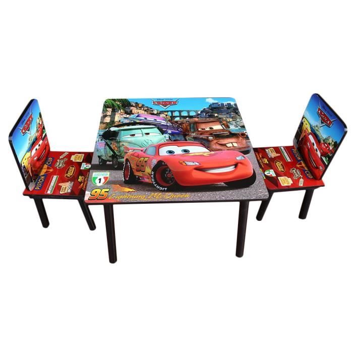 Table A Manger Avec 2 Chaises Pour Enfant Motif Mignon Dessin
