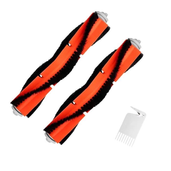 Kit Accessoires Pour Robot Aspirateur Roborock Q10 X5/X5+ - 1 Brosse Principale, 6 Latérales, 2 Filtres, 4 Chiffons