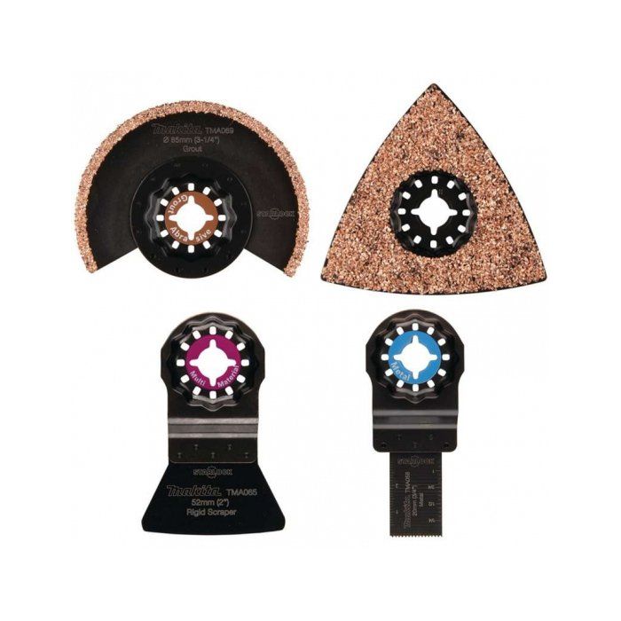 Coffret MAKITA B 67496 de 4 accessoires pour carrelage