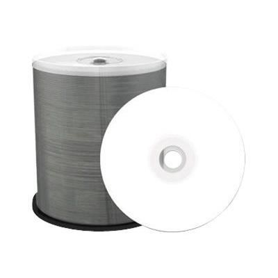 MediaRange Inkjet Fullsurface Printable 100 x DVD+R 4.7 Go 16x surface imprimable par jet d'encre spindle