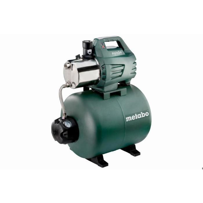 Surpresseur avec réservoir Metabo HWW 600050 Inox 5 5bar Pour arrosage et pompage - vue 2