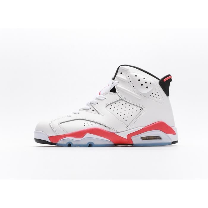 Jordan 6 online blanche et rouge
