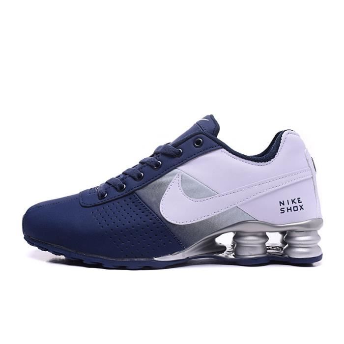 nike shox bleu