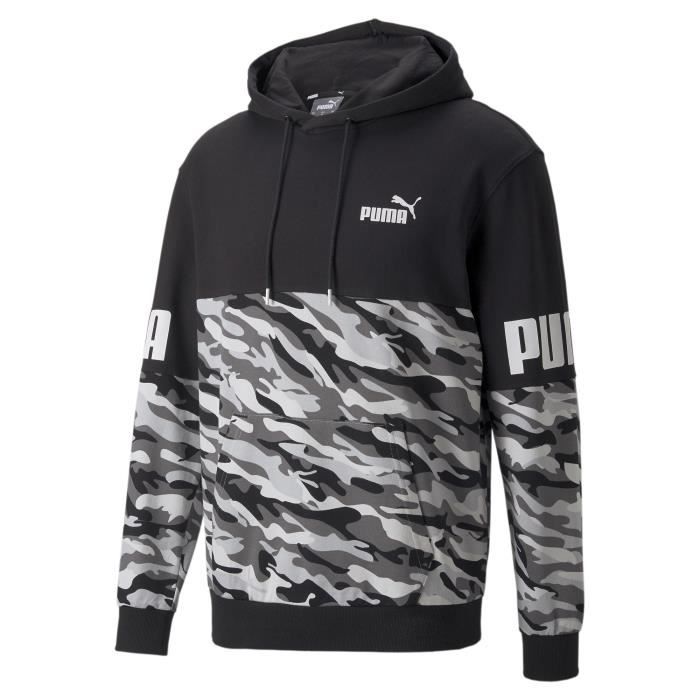Sweatshirt Puma Power Camo - noir - XS