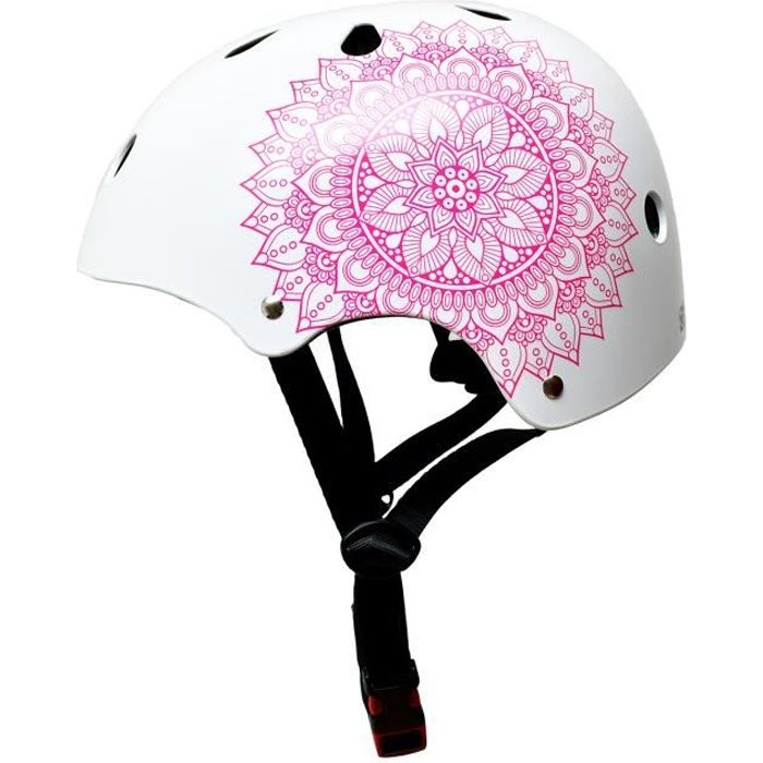 Casque de skate et de vélo - Skullcap by Capital Sports - coque intérieure absorbant les chocs - Taille S - Mandala