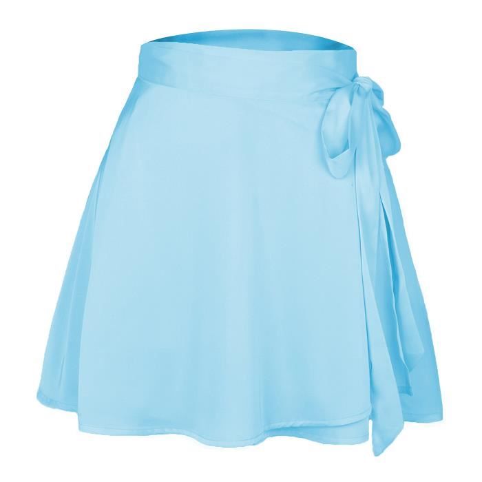 Jupe patineuse bleu online