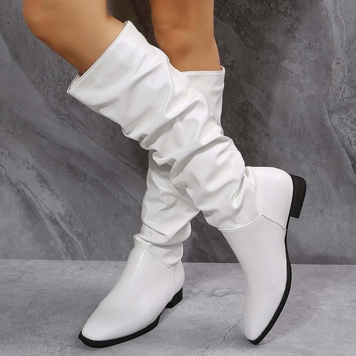 Bottes plissées deals