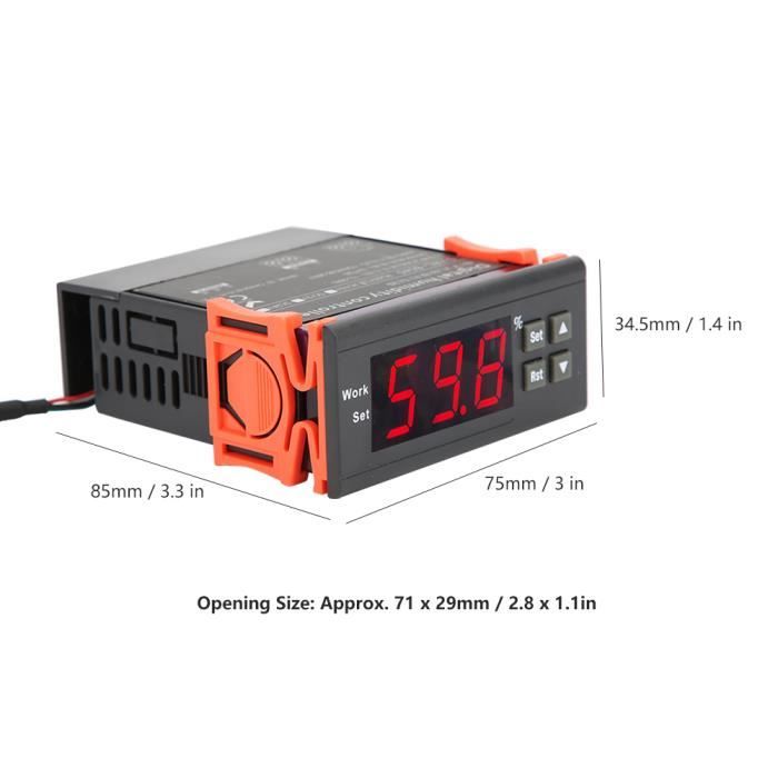 ViaGasaFamido Regolatore Di Umidità Digitale AC220V, SVWL-8040, Display LED - Umidificazione/deumidificazione