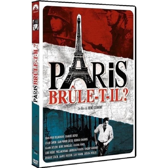 DVD - Paris Brûle-t-il [ Jean Paul BELMONDO, Charles BOYER, Leslie CARON .... ] Film de René CLEMENT