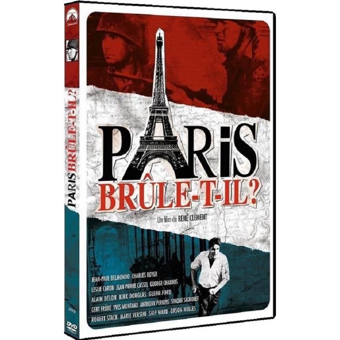 Dvd Paris Brule T Il Jean Paul Belmondo Charles Boyer Leslie Caron Film De Rene Clement Cdiscount Dvd
