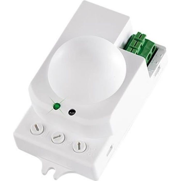 3 détecteurs de mouvement avec radar à micro-ondes et variateur